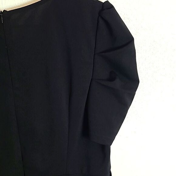 Black Short Sleeve Jumpsuit, Size XL,  NWOT - Picture 11 of 13